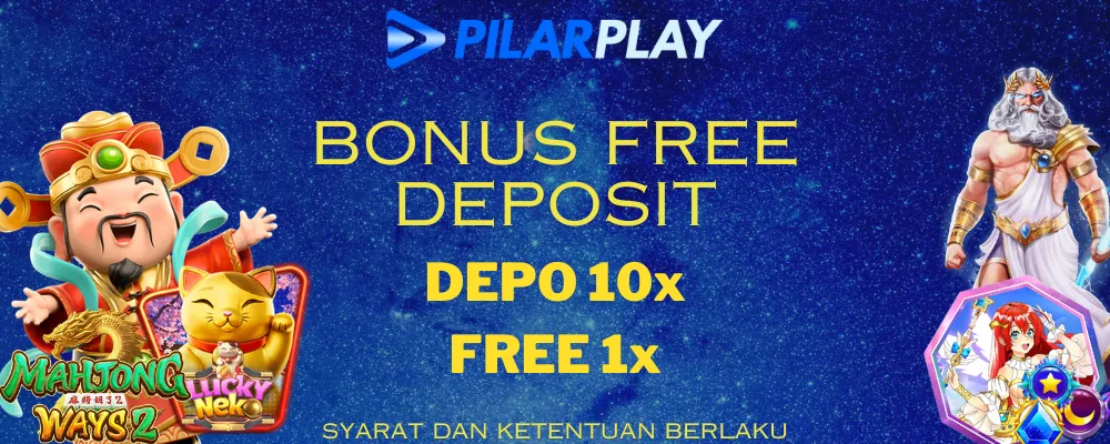 PILARPLAY Bonus Free Deposit - Promo Spesial Hari Ini